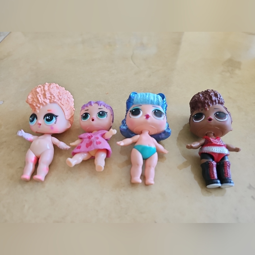 L.O.L. Surprise! Dolls with Pink, Purple, and Blue Hair
